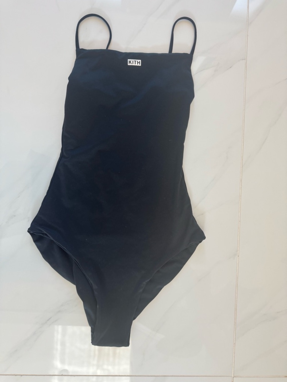 Kith Black One Piece Swimsuit Bodysuit XS Minimal Luxury